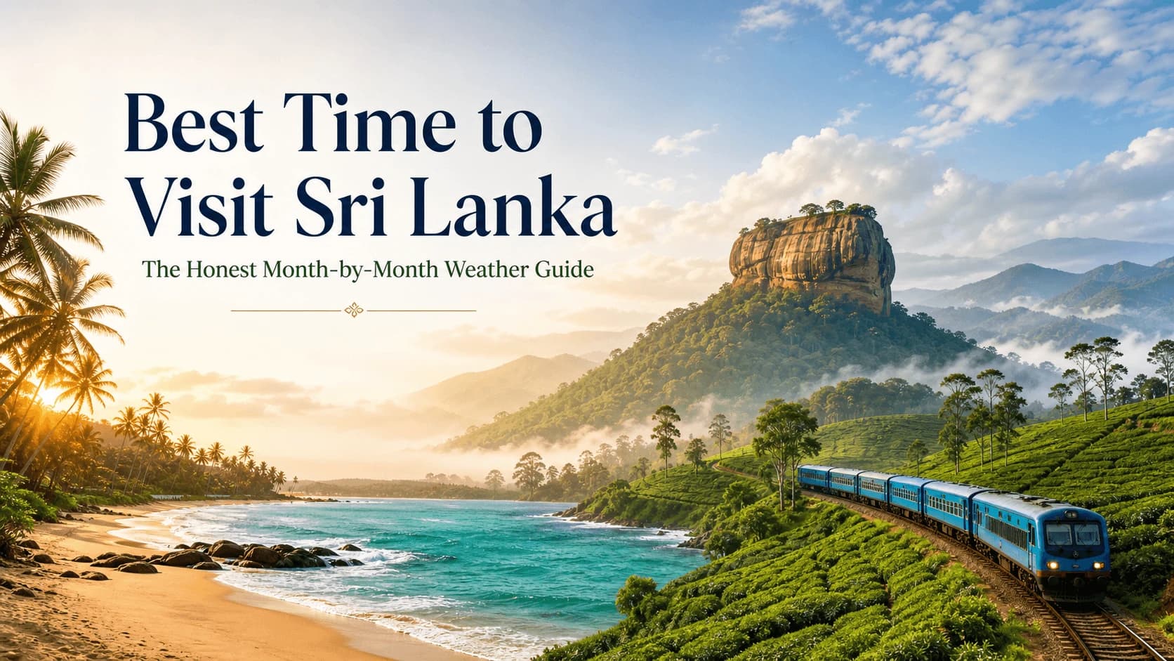 Cover image for Best Time to Visit Sri Lanka: The Honest Month-by-Month Weather Guide